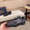 Louis Vuitton LV Footprint Soccer Sneaker in Black