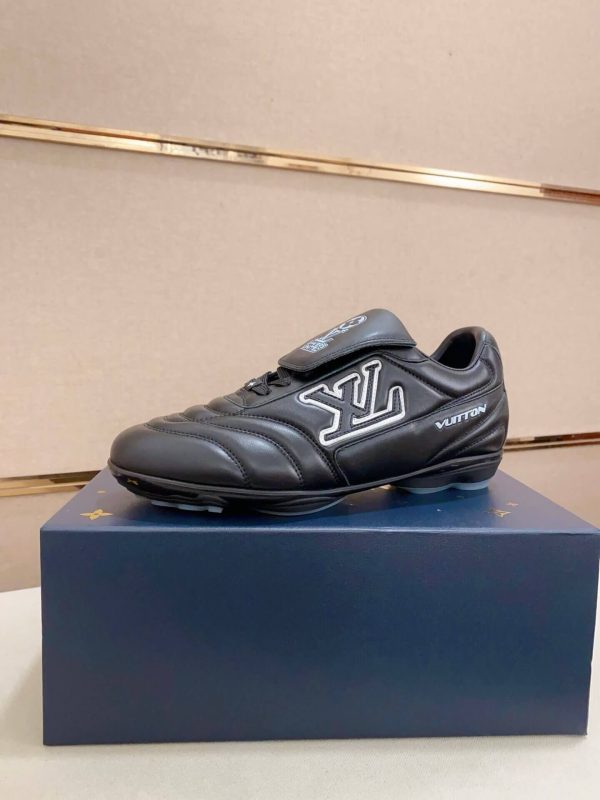 Louis Vuitton LV Footprint Soccer Sneaker in Black
