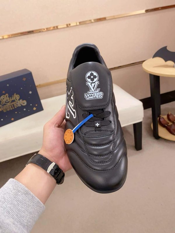 Louis Vuitton LV Footprint Soccer Sneaker in Black