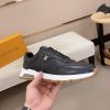 blackLouisVuittonRunAwaysneaker_1 LV Run Away Sneaker in Black Monogram Debossed Leathe