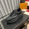 Louis Vuitton Run Away Sneaker in Black Monogram Canvas