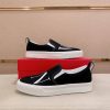 Valentino Garavani VLTN Black Canvas Slip-On Sneakers