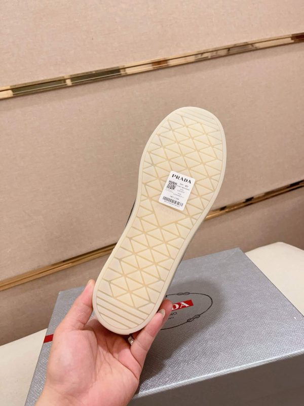 blackleatherloaferbyPrada_3 Prada Black Leather Lace-Up Loafer