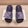 Burberry Purple Check Dive Slides