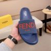 Fendi Roma Slides Blue