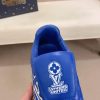 Louis Vuitton LV Blue Footprint Soccer Sneaker