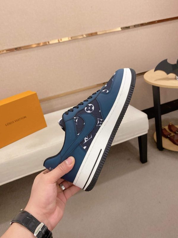 LV X Nike Air Force 1 Low Sneaker in Blue