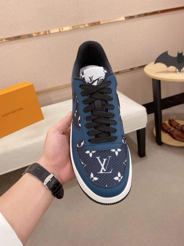 LV X Nike Air Force 1 Low Sneaker in Blue