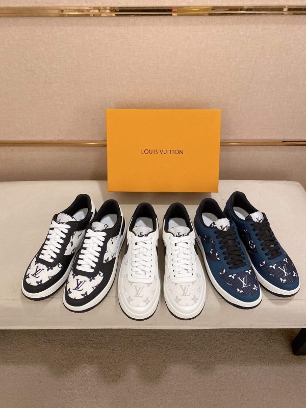 LV X Nike Air Force 1 Low Sneaker in Blue