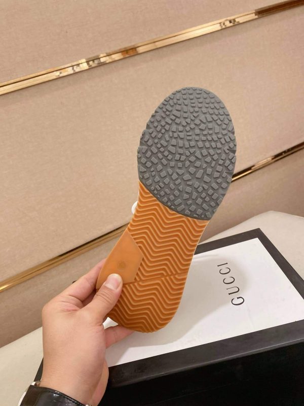 Gucci Black GG Supreme Canvas Sneakers with Double G