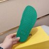 Fendi Roma Slides Green