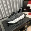 Boss Grey TTNM EVO Trainer with Knitted Uppers