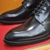 Louis Vuitton Black Patent Leather Oxford Shoes