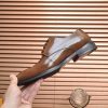 Louis Vuitton Brown Patent Leather Oxford Shoes