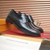 Louis Vuitton Black Patent Leather Oxford Shoes