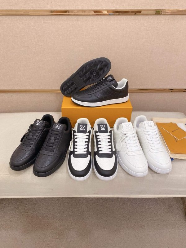 LOUIS VUITTON Rivoli Sneaker in All Black