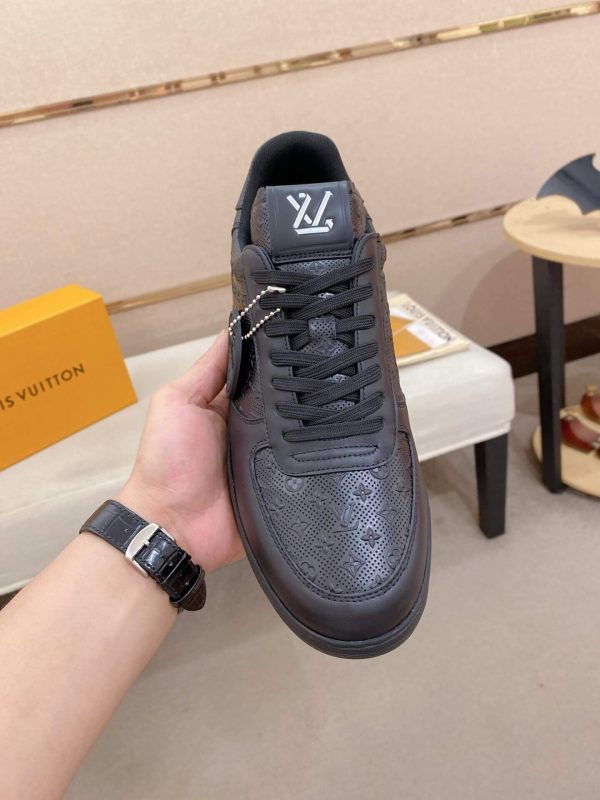LOUIS VUITTON Rivoli Sneaker in All Black