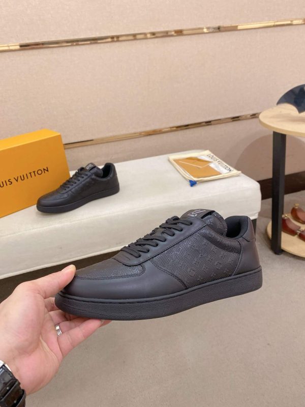 LOUIS VUITTON Rivoli Sneaker in All Black