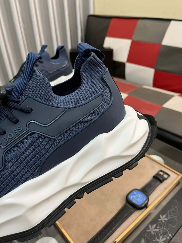 Boss Blue TTNM EVO Trainer with Knitted Uppers