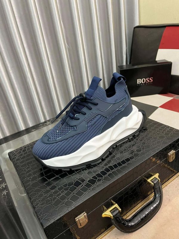 Boss Blue TTNM EVO Trainer with Knitted Uppers