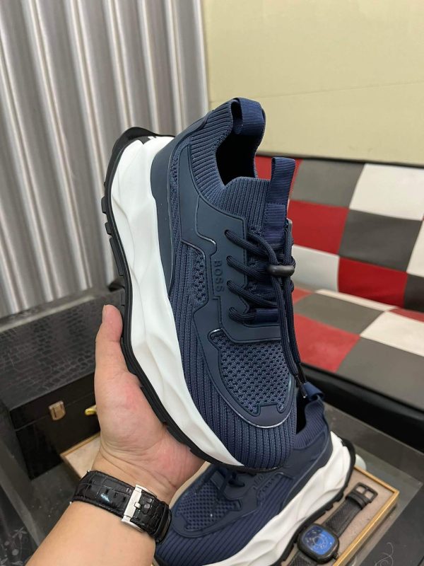 Boss Blue TTNM EVO Trainer with Knitted Uppers
