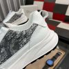 Dior Sneaker in Grey Dior Oblique Jacquard and White Leather