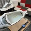 Dior Sneaker in Grey Dior Oblique Jacquard and White Leather
