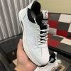 whiteDiorsneakerwithblackaccents._4 Dior Men's Sneaker in White Dior Oblique Jacquard and White Leather