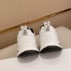 Dior White and Grey Dior Oblique Jacquard Runner Sneaker