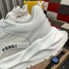whiteFendisneakerwithachunkysole_2 Fendi Platform Sneaker in White