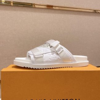 Louis Vuitton Honolulu Mule in White