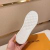 LV White Damier Infini Slip-On Sneaker