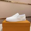 LV White Damier Infini Slip-On Sneaker