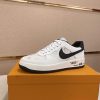 LV X Nike Air Force 1 Low Sneaker in White