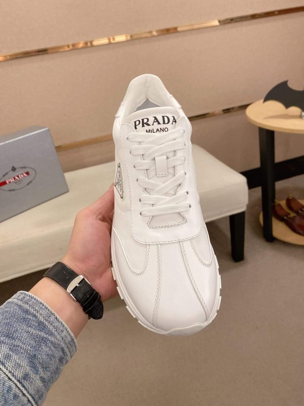Prada All White Prax 01 Sneaker