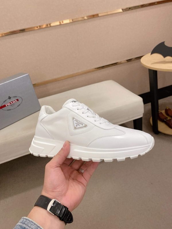 Prada All White Prax 01 Sneaker