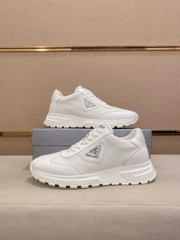 Prada All White Prax 01 Sneaker
