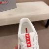 Prada America's Cup White Leather Sneaker