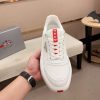 Prada America's Cup White Leather Sneaker