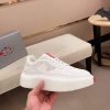 Prada America's Cup White Leather Sneaker