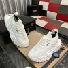 Boss White TTNM EVO Trainer with Knitted Uppers