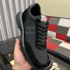 Boss Zayn Low Black Profile Suede Leather Tone Sneaker