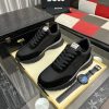 Boss Zayn Low Black Profile Suede Leather Tone Sneaker