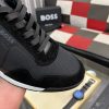 Boss Zayn Low Profile Suede Leather Tone Sneaker