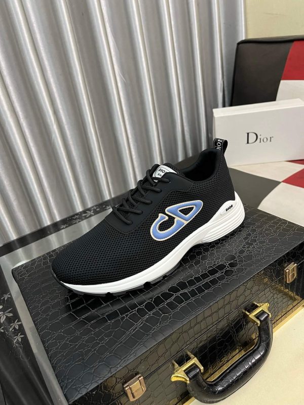 CHRISTIAN- DIOR -B30 -Trainers -Fabric -Leather (1) CHRISTIAN DIOR B30 Trainers Fabric Leather