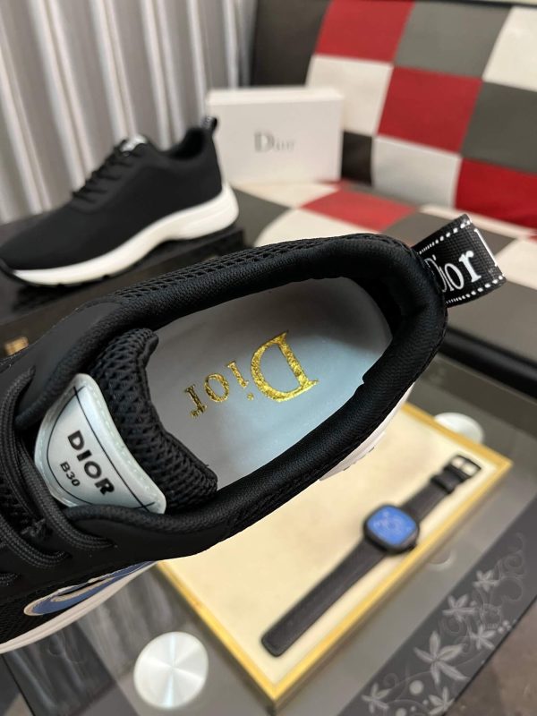 CHRISTIAN- DIOR -B30 -Trainers -Fabric -Leather (3) CHRISTIAN DIOR B30 Trainers Fabric Leather