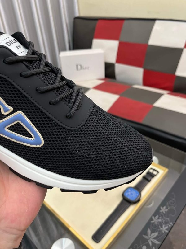 CHRISTIAN- DIOR -B30 -Trainers -Fabric -Leather (5) CHRISTIAN DIOR B30 Trainers Fabric Leather