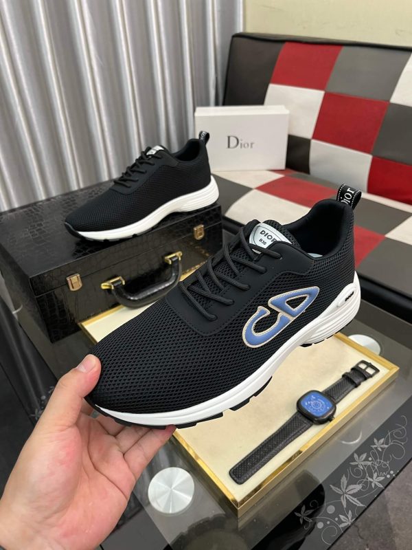 CHRISTIAN- DIOR -B30 -Trainers -Fabric -Leather (6) CHRISTIAN DIOR B30 Trainers Fabric Leather