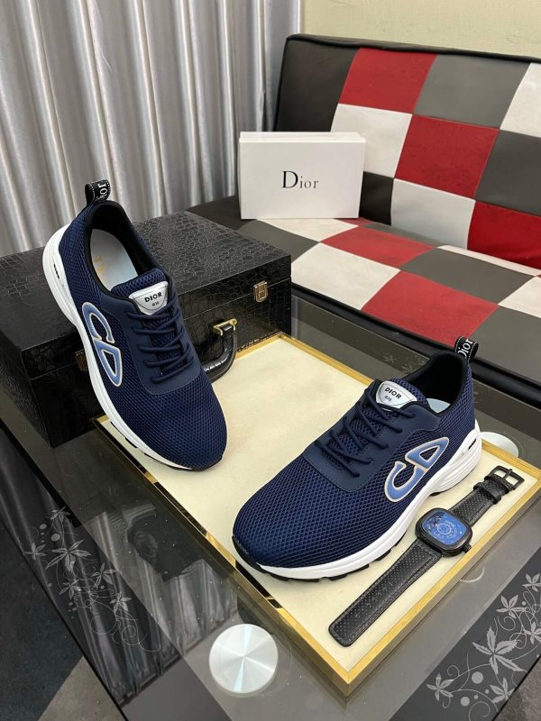 CHRISTIAN DIOR B30 Trainers Fabric Leather