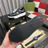 Gucci- GG -Chunky -Men's -Black -And- White- Low- Top -Sneakers. (2) Gucci GG Chunky Men's Black And White Low Top Sneakers.